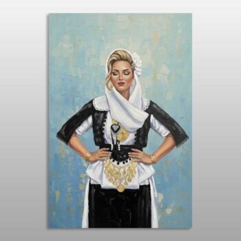 Nusja e bardhë dhe gjerdani i artë